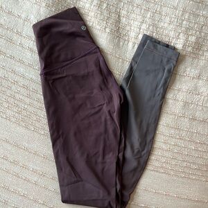 Ombré lululemon tights